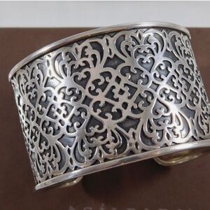 Sterling silver cuff